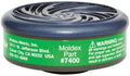 Moldex Cartridge,Green,Bayonet,PK2 by Moldex