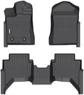 Floor Mats for Ford Ranger Supercrew 2024-2025 2026 by GINOWY