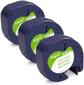 Compatible with Dymo LetraTag Label Maker Refills White Paper Tape 91330 by Wonfoucs