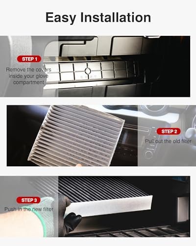 Puroma 3 Cabin Air Filter Activated Carbon for CP285 CF10285 Toyota Lexus - Image 7