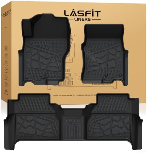 LASFIT Floor Mats for Nissan Frontier Crew Cab 2026 2025 2024 2023 2022 by LASFIT
