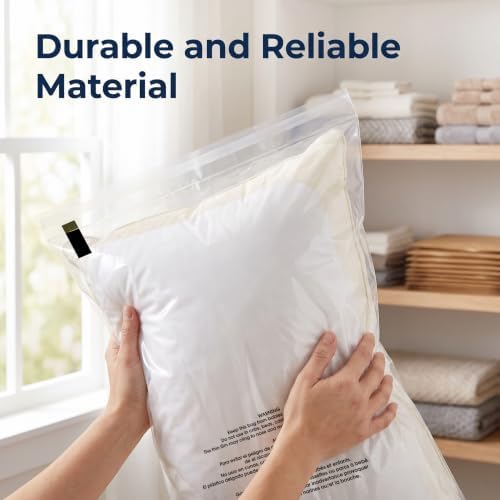 14” X 20” (100 Count) Self Seal Clear Poly Bags with Suffocation Warning - Image 6