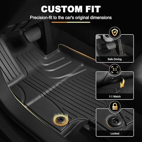 Floor Mats & Cargo Liner for 2020-2026 Mercedes Benz GLE 350/450(Not Coupe) - Image 4