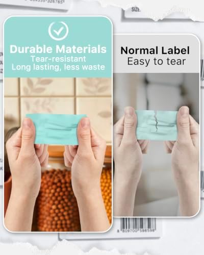 iEager 4x2 Inch Thermal Labels, Green Durable Thermal Printer Stickers - Image 4