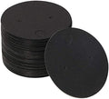 Shapenty 4cm Diameter Small Round Blank Kraft Paper Ear Studs Earring Display Cards Price Label Tag Jewelry Cards Holder, 50PCS (Black) by Shapenty