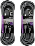 15 FT Heavy Duty Air Conditioner and Appliance Extension Cord by Xtricity