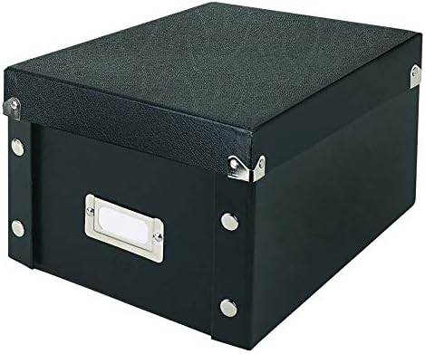 Snap-N-Store 5x8 Index Card Holder Storage Box, Collapsible Organizer - Image 2