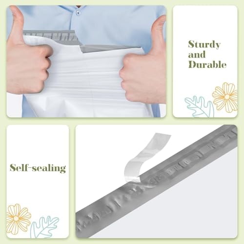 Fuxury Large Poly Mailers 19x24" 600 Pcs,Shipping Bags for Clothes,White - Image 5