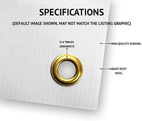 Registration Here | 24" X 72" Banner | Heavy Duty 13oz. Outdoor Vinyl Single Sided with Grommets | Made in The USA - Image 3