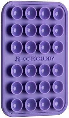 OCTOBUDDY Classic - Silicone Suction Phone Case Adhesive Mount, Wisteria by OCTOBUDDY