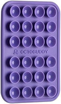 OCTOBUDDY Classic - Silicone Suction Phone Case Adhesive Mount, Wisteria by OCTOBUDDY
