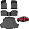 Custom Fit Floor Mats and Cargo Mat for Lexus ES 2019-2024 (ES350/ES300h) & 2025 ES300h - All Weather Protection by IKABEVEM