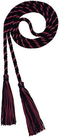 Tassel Depot Graduation Honor Cord - Navy/Maroon - Every School Color Available - Made In Usa by TasselDepot