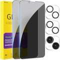 PEHAEL for iPhone 14 Privacy Screen Protector+Camera Lens Protector by PEHAEL
