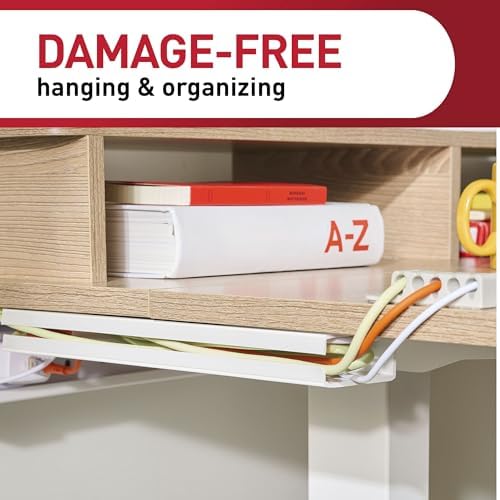 Command Cord Organizer Channel, 1 Channel, 8 Large Strips - Image 5