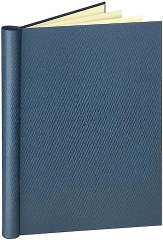 Veloflex 4944 250 Springback Binder A4 Linen Structure Blue by VELOFLEX