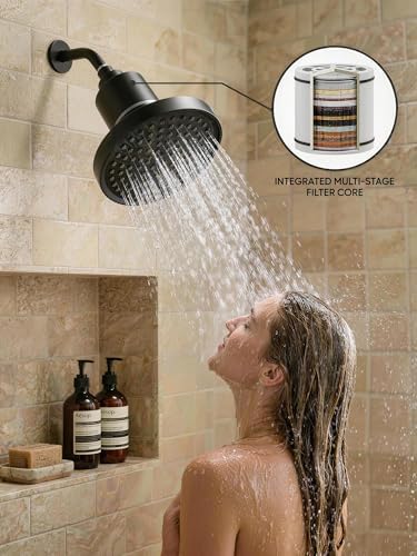 Shower Filter Replacement Cartridge -Removes Chlorine, Heavy Metals, Iron, Sediments-WCQQ ShowerHead Water Filter Cartridge, Compatible with 25 Stage Filtration - Image 2