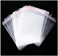 200ct Clear Plastic Bags 4 x 6 Resealable Self Sealing OPP Cello Bags for Bakery Cookies Goodies Favor Decorative Wrappers (4" x 6" 200 p) by JOSDIOX