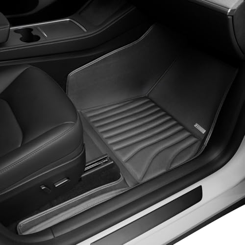 SUPER LINER Floor Mats & Cargo Liners for 2021-2024 Tesla Model Y 5-Seat by SUPERLINER