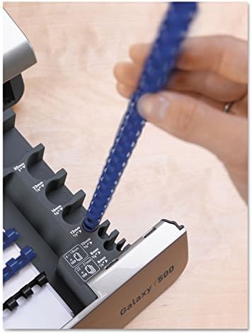 Fellowesamp;reg; - Galaxy Comb Binding System, 500 Sheets, 19-5/8w x 17-3/4d x 6-1/2h, Gray - Sold As 1 Each - Designed for Frequent use, Ideal for Large Office Applications. - Image 4