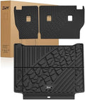 3W Backrest Liner & Cargo Liner for Jeep Wrangler 4XE 2021-2026 (Non JL/JK) by 3W