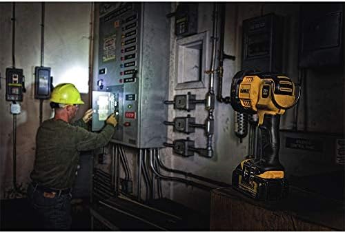 DEWALT 20V MAX LED Work Light, Handheld Spotlight with 508 Yard Distance, Pivoting Head, 1500 Lumens, Cordless, Battery Not Included (DCL043) - Image 2