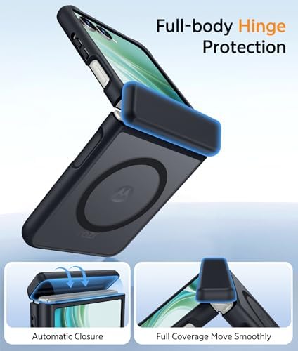 FNTCASE for Motorola Razr Ultra 2026/2025 Case, Fit for Magsafe, Black - Image 2