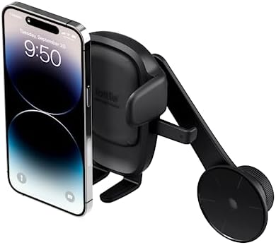 iOttie Easy One Touch Advanced Phone Mount for Tesla Model 3 and Model Y Screens - Universal Cell Phone Holder for iPhone, Google, Samsung, Moto, LG, and All Other Smartphones Black by iOttie