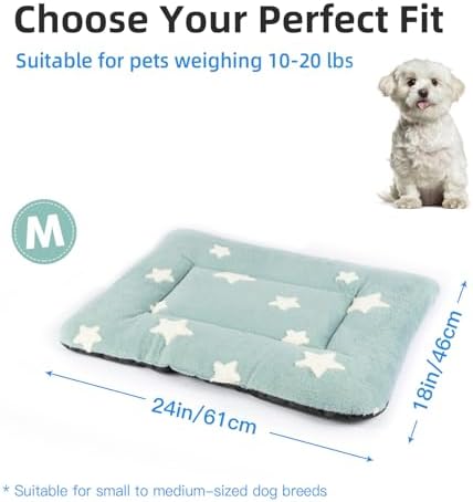 Mora Pets Dog Crate Pad Washable Cat Dog Bed for Crate Flat Pet Kennel Mat - Image 6