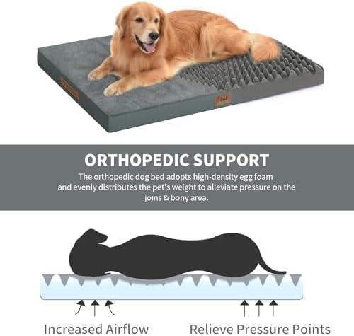 Orthopedic Waterproof Dog Bed for Small Dogs and Cats - Image 4