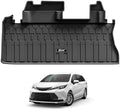 3W Cargo Liner Custom Fit for Toyota Sienna 2021-2026, TPE Trunk Mat by 3W
