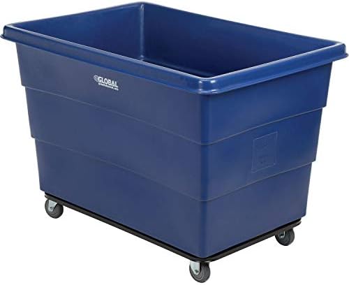 Global Industrial 20 Bushel Plastic Bulk Box Truck, Steel Chassis Base - Image 6
