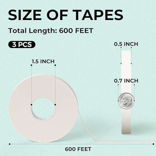 3 Pack Artist Tape for Watercolor Paper, 1/2 inch Wide - Image 2