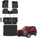 AUXKO Floor Mats Cargo Mat Backrest Mat for Ford Bronco Sport 2021-2026 by AUXKO