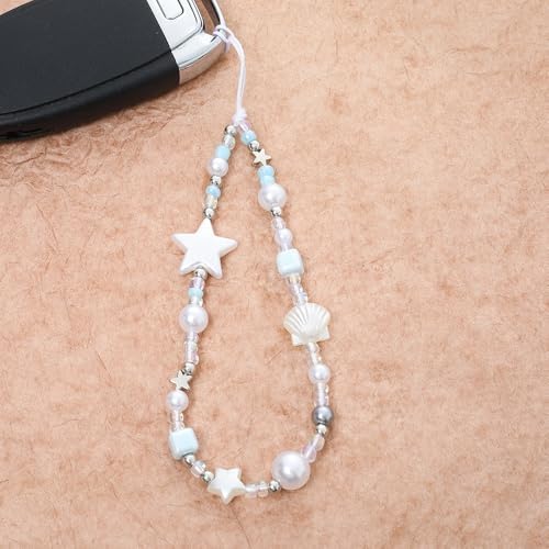 Beaded Camera Wrist Strap Cute Digital Camera Charm Lanyard Phone Charms Strap Beaded Camera Chain for Phone - Image 3
