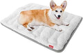 Dog Bed Crate Mat(30" X 19"), Soft Plush Dog Bed Pad by Moonsea