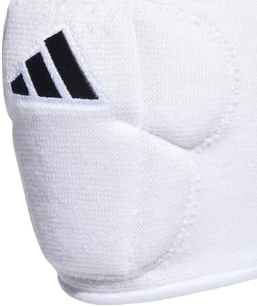 adidas Unisex-Adult 5-Inch Volleyball Kneepads, White/Black, Small - Image 3