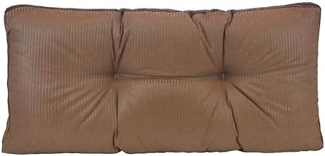 Klear Vu The Gripper Non-Slip Tufted Bench Cushion for Indoor Furniture, Assembled in USA, Entryway Storage, Bay Window, Corner Nook or Piano Seat, 30 Inches, Chenille Chocolate - Image 3