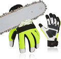 Vgo... Leather Chainsaw Gloves,left-hand Saw Protection(GA9767CS/GA8912) by Vgo
