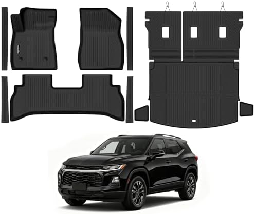 All Weather TPE Floor Mat Set for 2021-2026 Chevy Trailblazer FWD by TongamaAllWeatherFloorMats