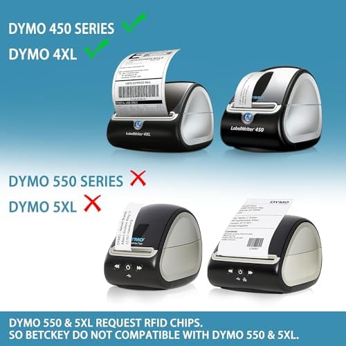 BETCKEY Replace for DYMO 30336 (1" x 2-1/8") Rerurn Address Label [10 Roll] - Image 2