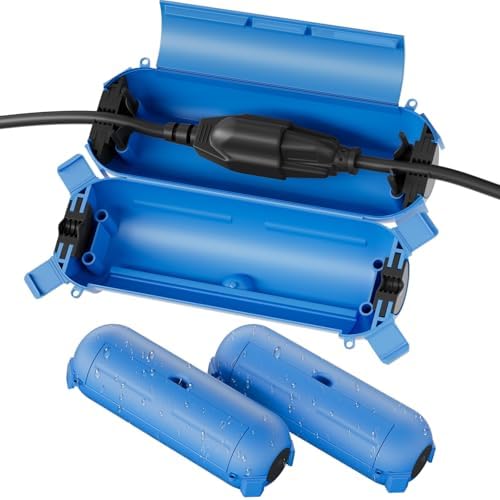 [3 Pack] Flemoon Outdoor Extension Cord Safety Cover with Waterproof Seal by FLEMOON