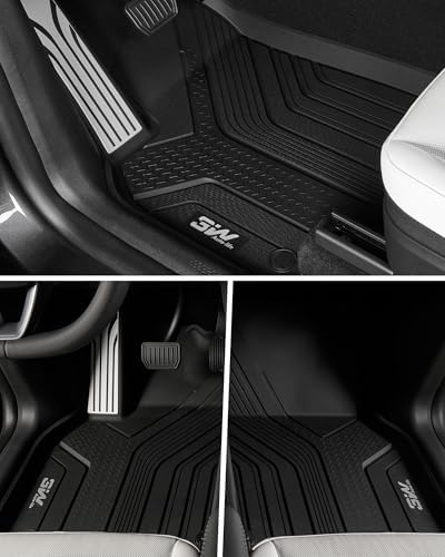 3W Floor Mats for Tesla New Model Y Juniper 2025 2026 Only for Standard - Image 3