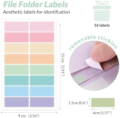 SKYDUE Expanding File Folder, Accordion File Organizer with 8 Pocket, Expandable Document Paper Receipt Holder for School Office Hospital, Letter/A4 Size Light Green - Image 3