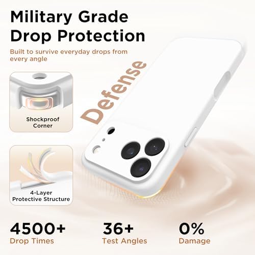 GolbinBox Magnetic for iPhone 18 Pro Max Case/17 Pro Max Case, White - Image 6
