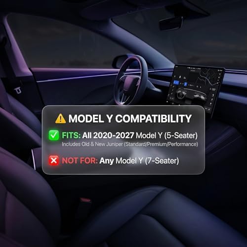 Cargo Liners for Tesla Model Y Juniper Trunk Mat, All Weather TPE Protector Anti-Slip Accessories 2020-2025 2026 Fits New Standard/Premium/Performance - Image 2