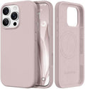 GolbinBox Magnetic for iPhone 16 Pro Case, Silicone Cover, Light Taro by GolbinBox