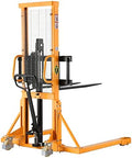 APOLLOLIFT Manual Pallet Stacker 2200lbs Capacity 63" Lift Height by APOLLOLIFT