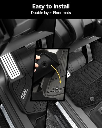 3W Floor Mats & Cargo Liner for BMW X3 G45 2025 2026 30/50M xDrive - Image 6