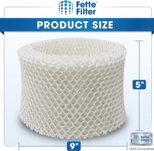 Fette Filter - 4 Pack Premium Humidifier Filters Compatible with Honeywell Humidifier Filter HAC-504, HAC-504AW & Honeywell Filter A & Cool Mist Humidifiers (QTY 4) - Image 5